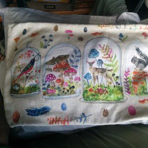 New Betsy Olmsted "Woodland Terrarium" pillowcase